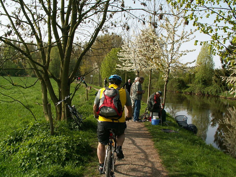 Anglerparadies Erft bei Erprath
