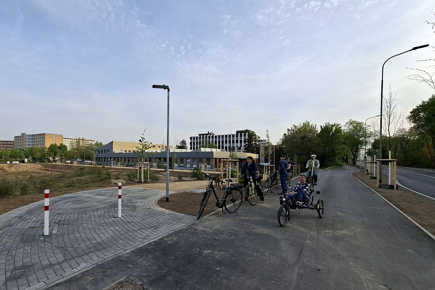 Neu und praktisch: Eine neue Verbindung Hellersbergstraße und Stresemannallee - mit Querung zum Obertorweg