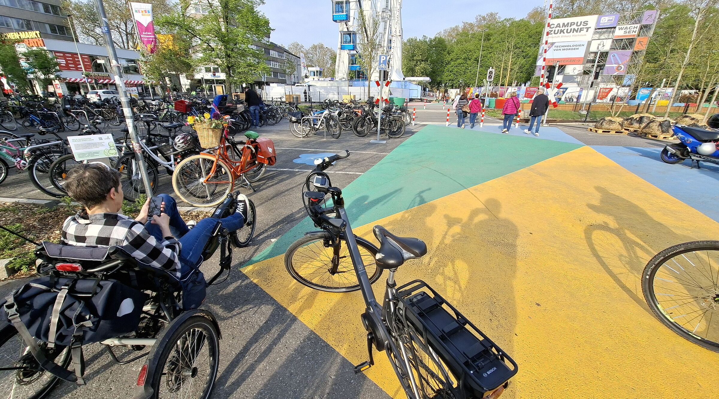 Schöngemacht für die Landesgartenschau: Der Wendersplatz