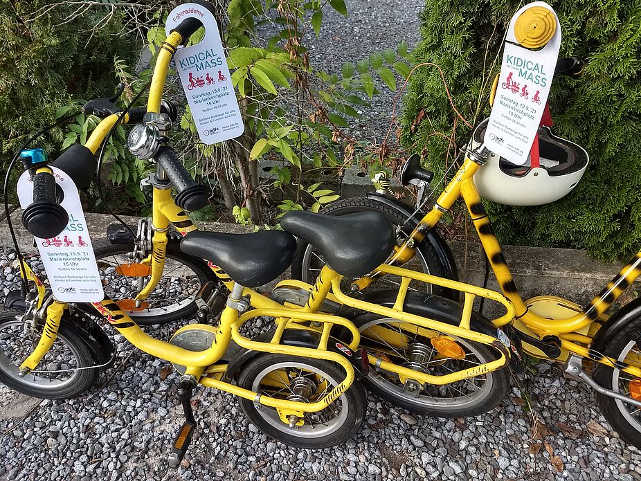 Kidical Mass in Neuss: Aus die Kleinsten dürfen mit (Foto: ADFC)
