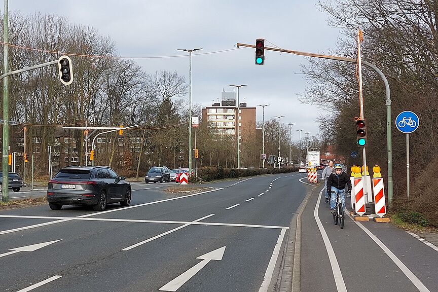 Baustelle ohne Bauarbeiten - seit September 2023 Baustelle ohne Bauarbeiten - seit September 2023