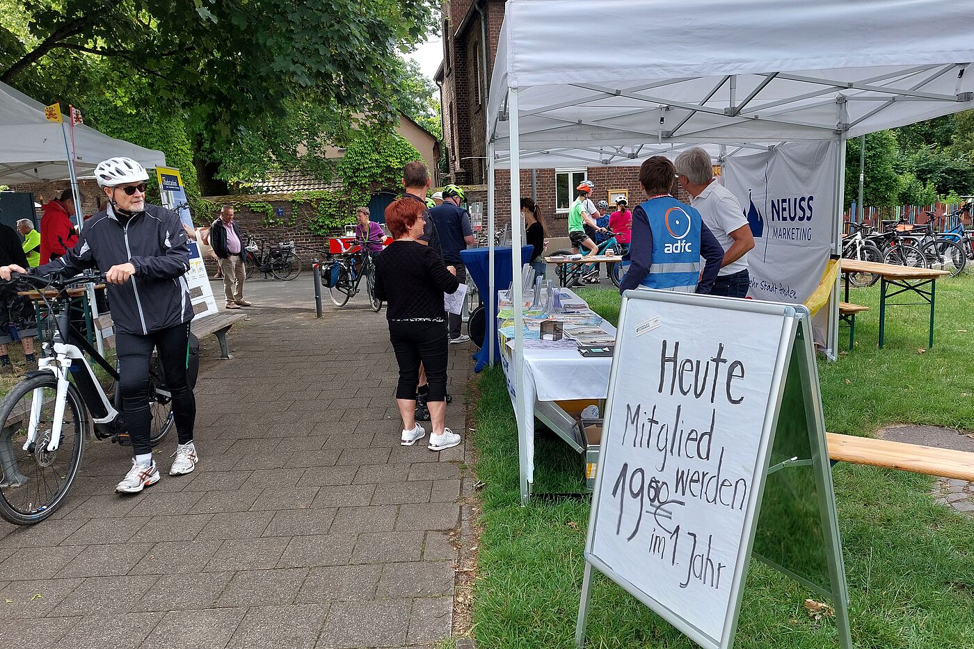 Vier Neumitglieder durften wir begrüßen