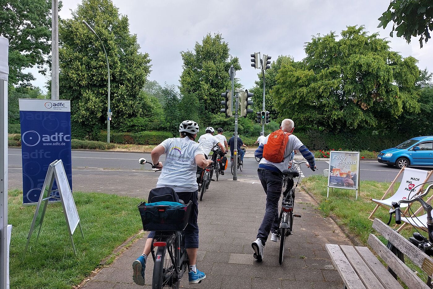 Druck auf die Pedale!