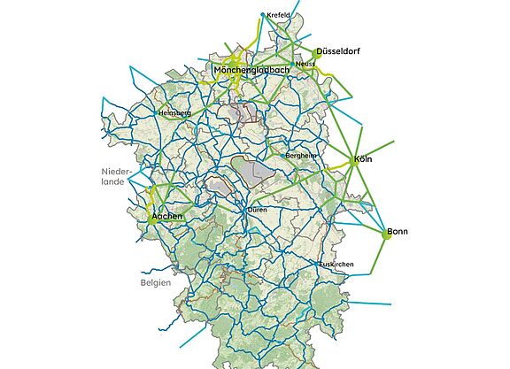 Von Garzweiler bis Aachen: Das Radverkehresrevier