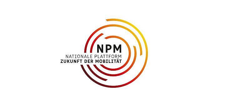 Logo NPM / Nationale Plattform Zukunft der Mobilität Logo NPM / Nationale Plattform Zukunft der Mobilität